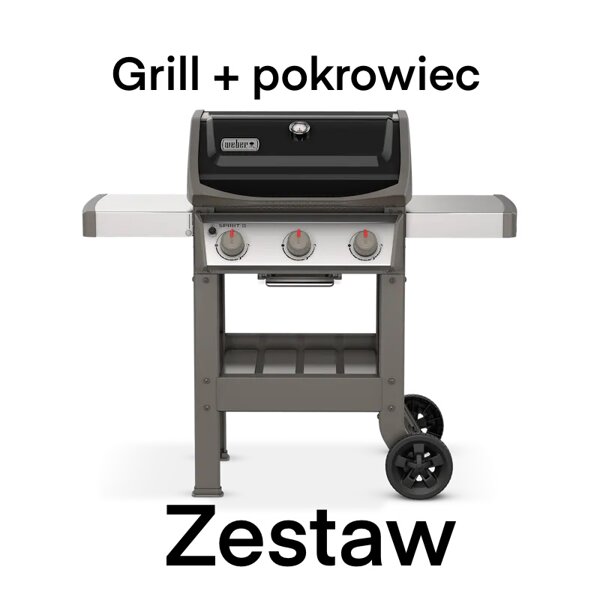 ZESTAW grill Weber Spirit II E-310 GBS + Pokrowiec + GRATIS