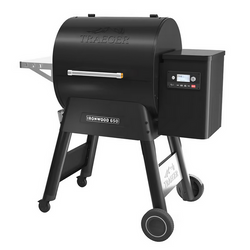 grill na pelet Traeger Ironwood 650 Wi-Fi, Super Smoke + półka